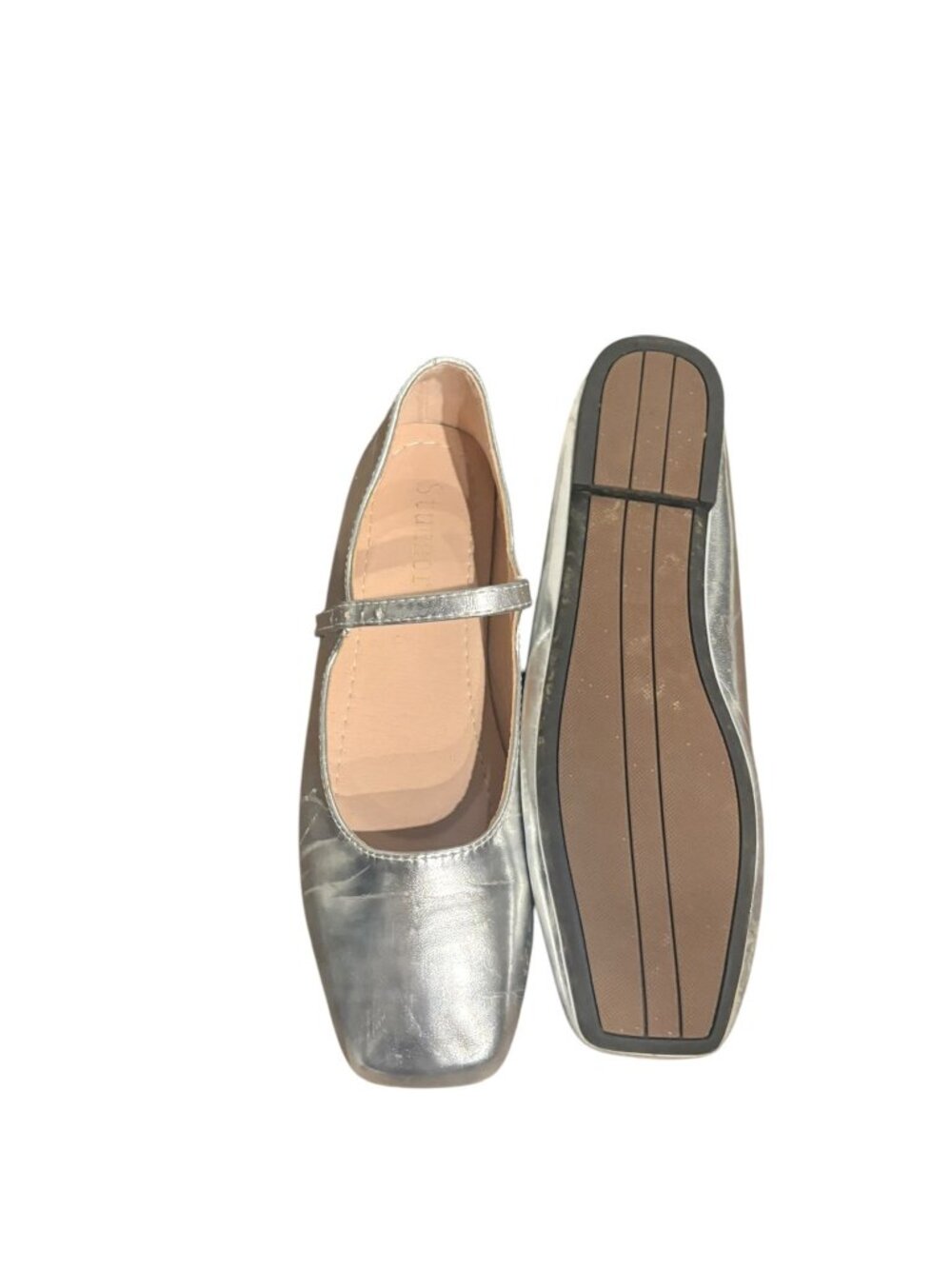 Stunner Silver Ballet Shoes - Picture 4 of 7